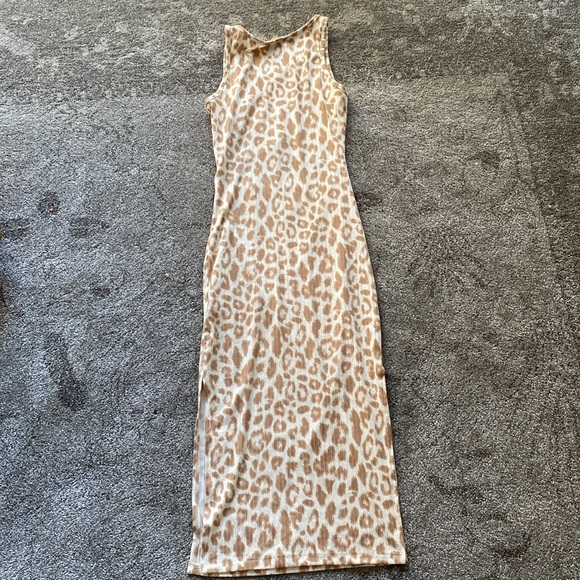 Cheetah Print Dress - Picture 4 of 4